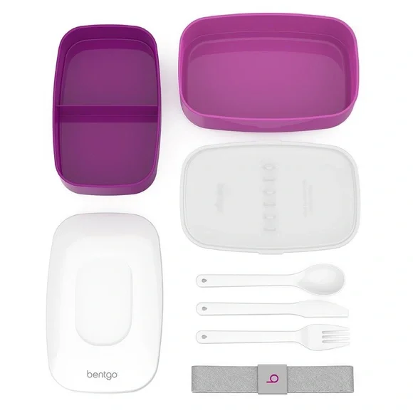 NWT Bentgo Classic Lunch Box, Purple - Picture 4 of 14
